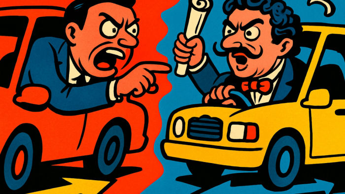 Eloquent Road Rage