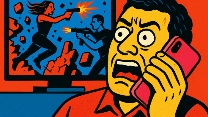 Video: Guy on a Phone - Movie Review: Insurgent