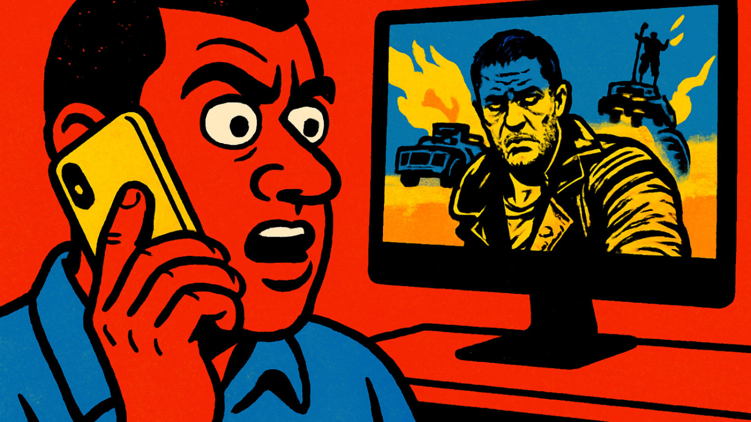 Video: Guy on a Phone Movie Review: Mad Max